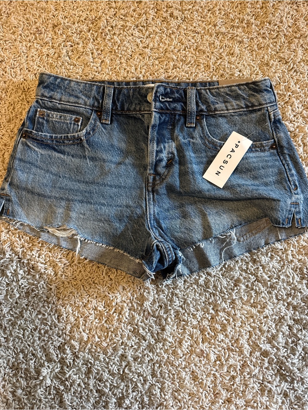PacSun Jamie micro short low rise figure hugging micro length size23